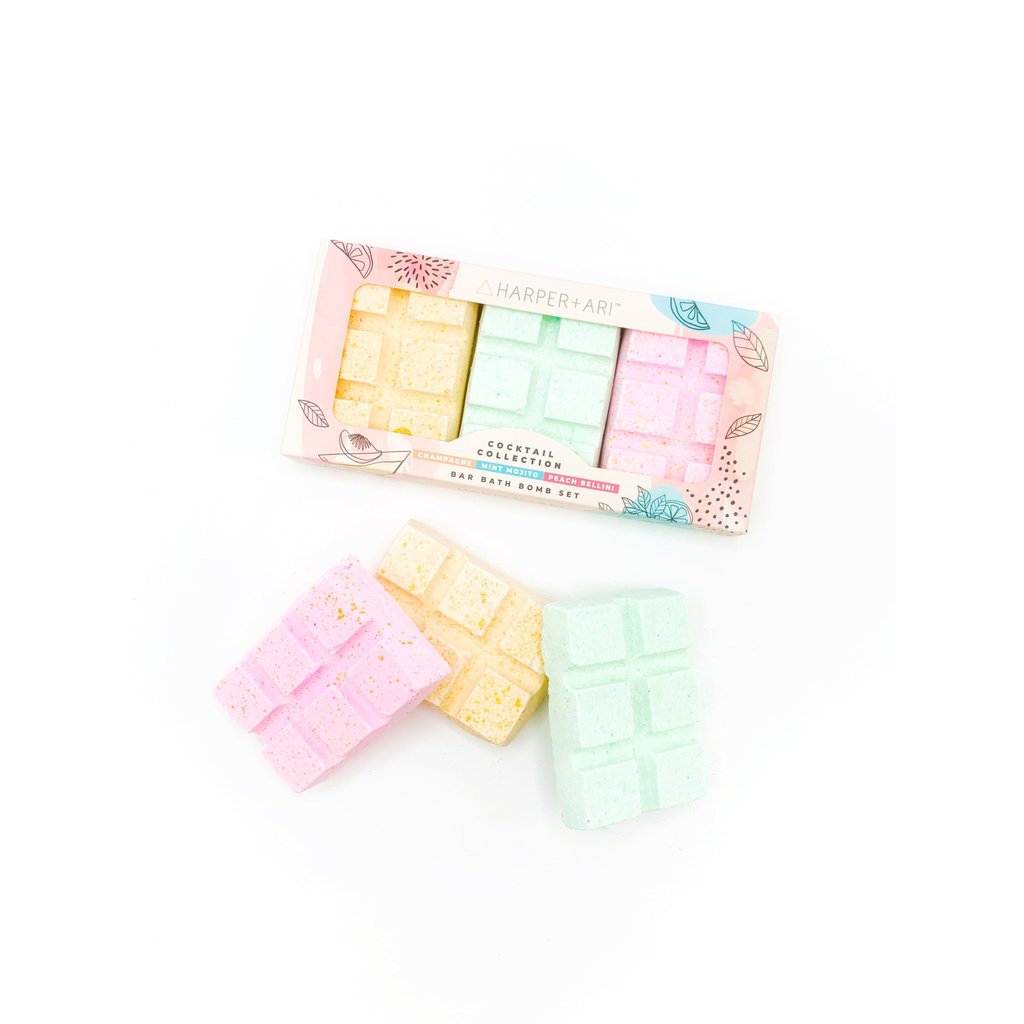 Harper + Ari Cocktail Collection Bath Bomb Bar Set - Eden Lifestyle