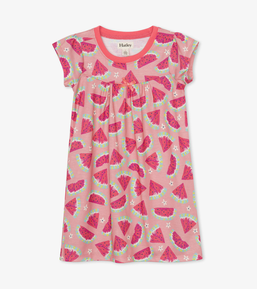 Hatley, Girl - Pajamas,  Hatley - Watermelon Slices Nightdress