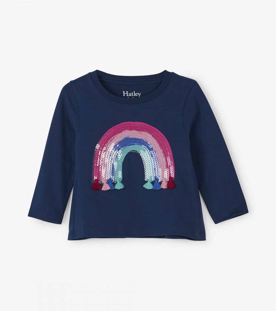 Hatley, Girl - Shirts & Tops,  Hatley Rainbow Tassel Long Sleeve Tee