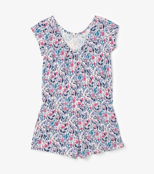 Hatley, Girl - Rompers,  Hatley Spring Wildflowers Faux Dress Romper