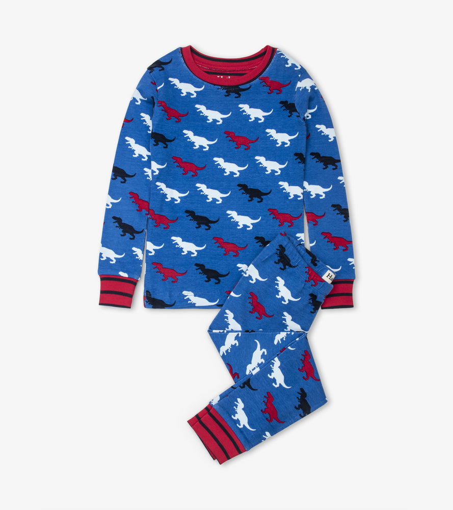 Hatley, Boy - Pajamas,  Hatley T-Rex Silhouettes Organic Cotton Pajama Set