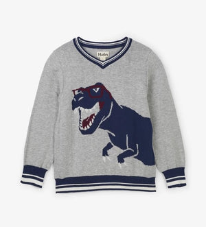 Hatley, Boy - Sweaters,  Hatley - Cool Rex V-Neck Sweater