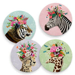 Haute Jungle - Set of 4 Coasters - Eden Lifestyle