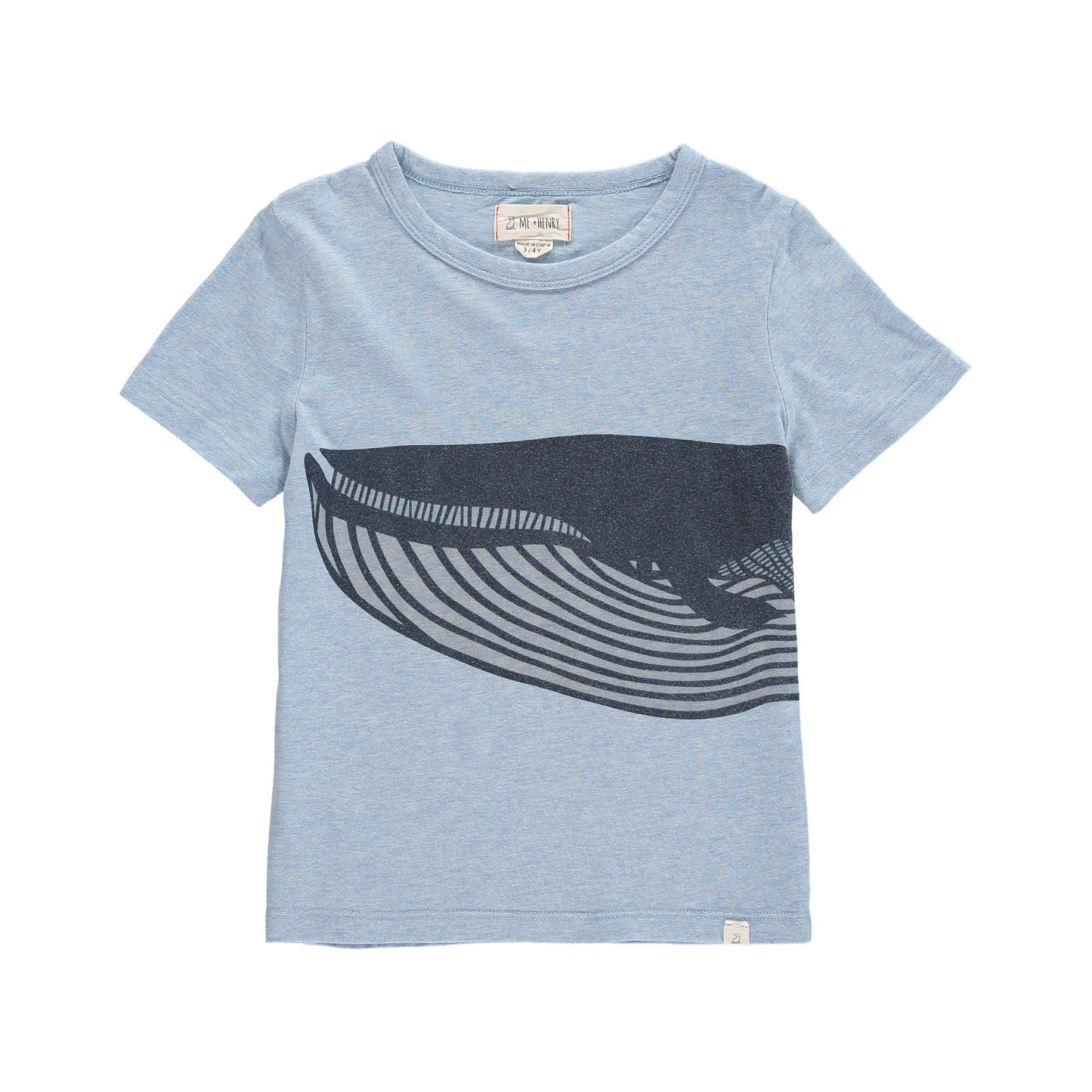 Me & Henry, Boy - Tees,  Me & Henry | Whale Print Tee