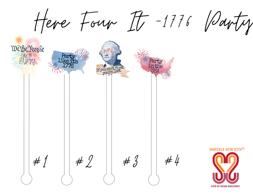 Here Four It - 1776 Party - Eden Lifestyle