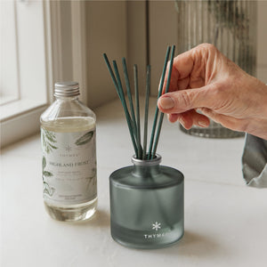 Thymes Highland Frost Petite Reed Diffuser - Eden Lifestyle