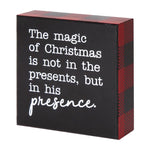 His Presence Box Sign - Eden Lifestyle