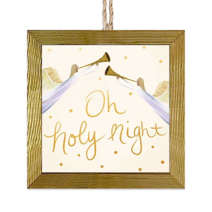 Embellished Wooden Ornament - Eden Lifestyle