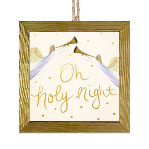 Embellished Wooden Ornament - Eden Lifestyle
