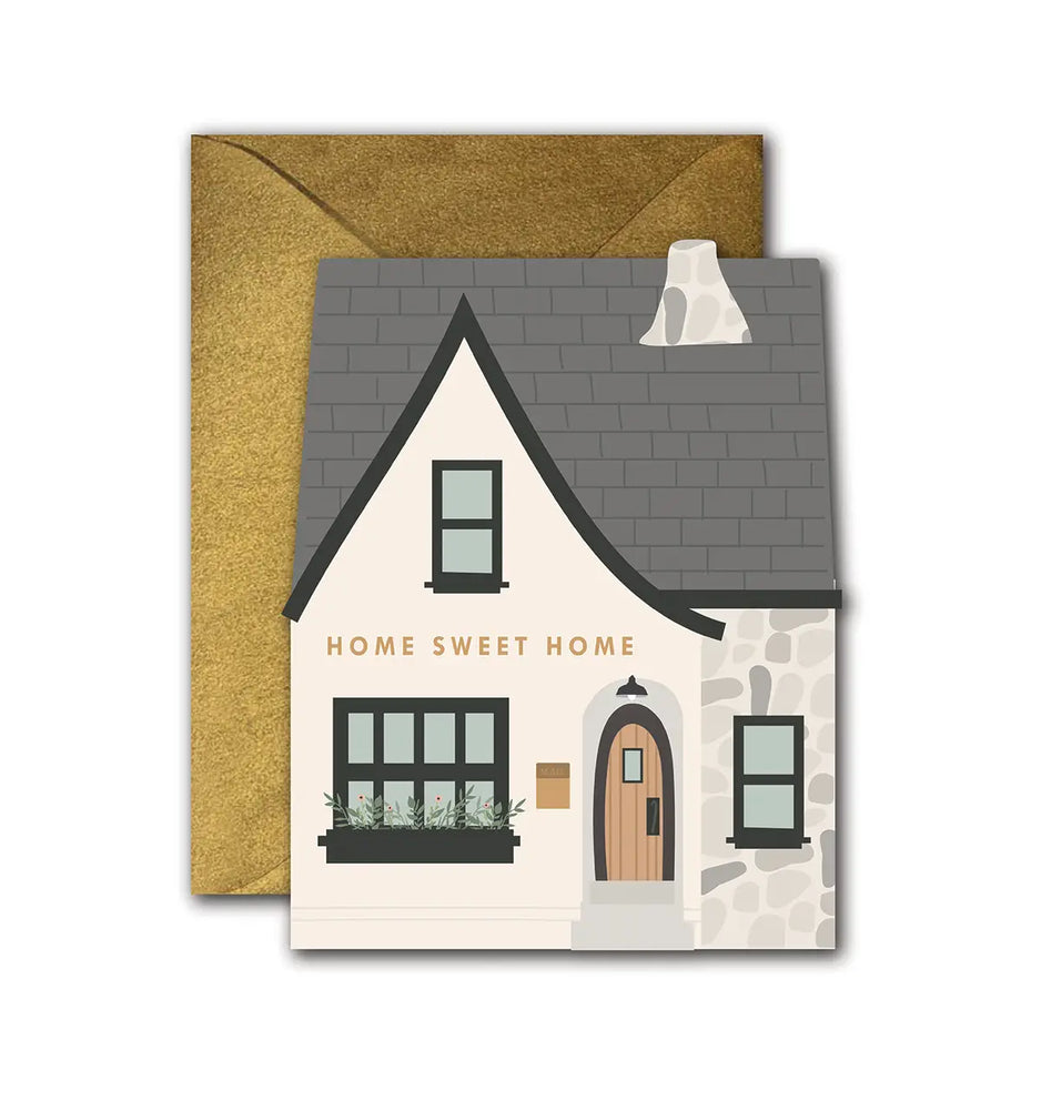 Home Sweet Home Flat Greeting Card - Eden Lifestyle