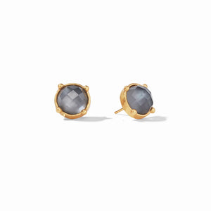 Julie Vos - Honey Stud Iridescent Charcoal Blue - Eden Lifestyle