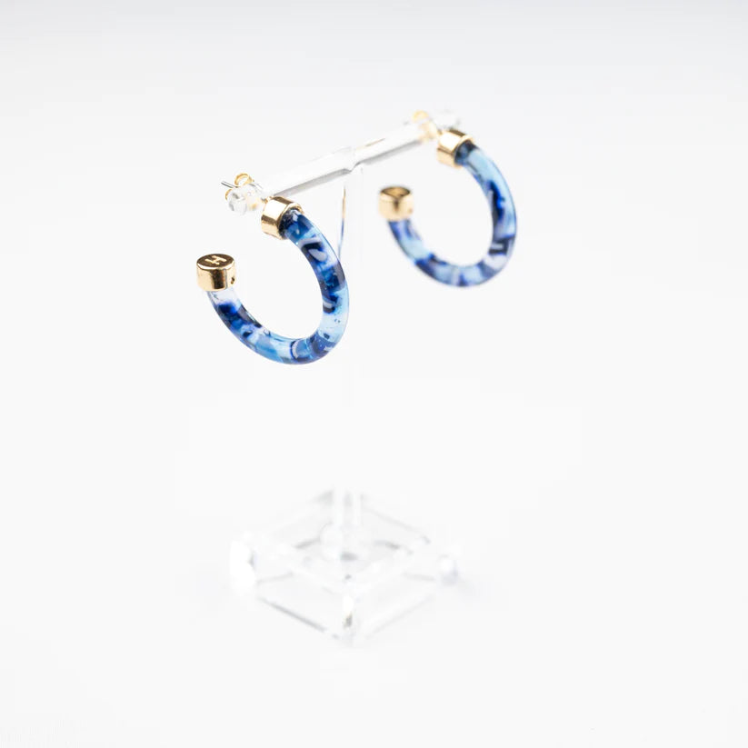 Hoo Hoops Earring Minis - Blue Skies - Eden Lifestyle