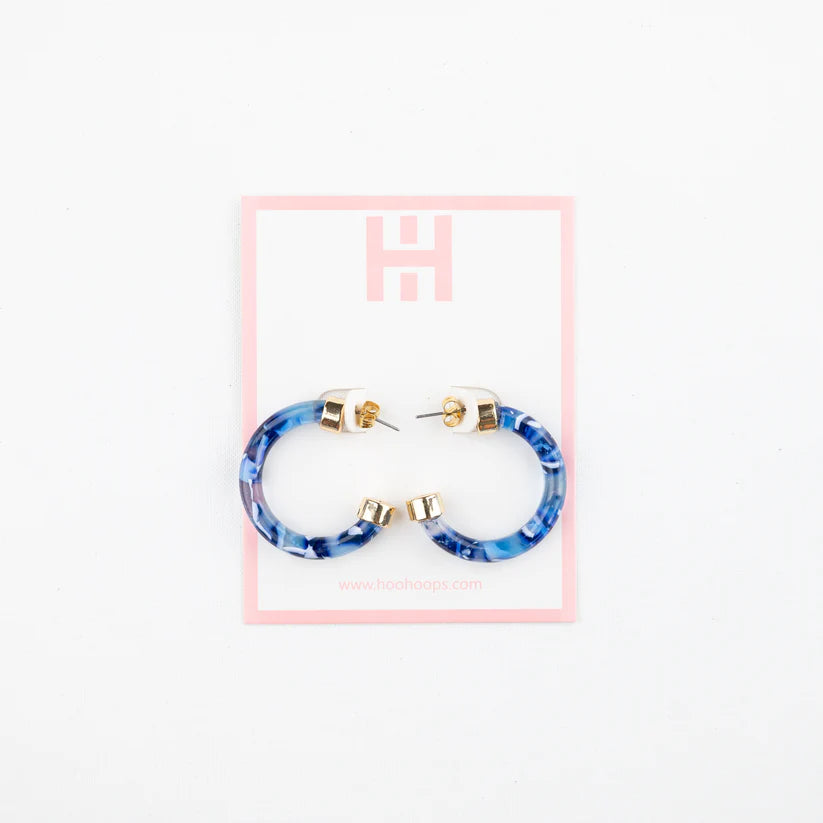 Hoo Hoops Earring Minis - Blue Skies - Eden Lifestyle