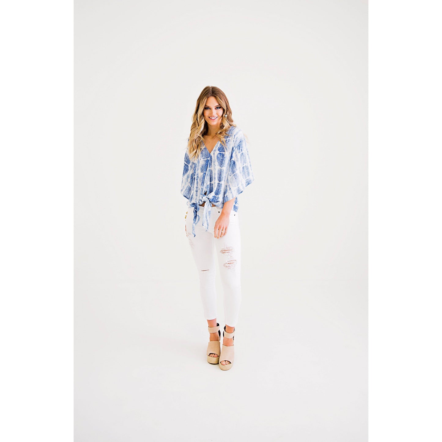 Eden Lifestyle, Women - Shirts & Tops,  Laura Knot Top