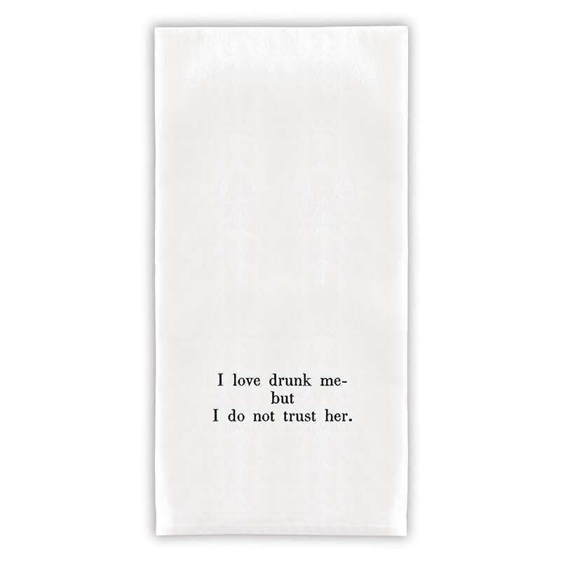 I Love Drunk Me Thirsty Boy Towels - Eden Lifestyle