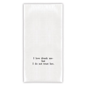 I Love Drunk Me Thirsty Boy Towels - Eden Lifestyle