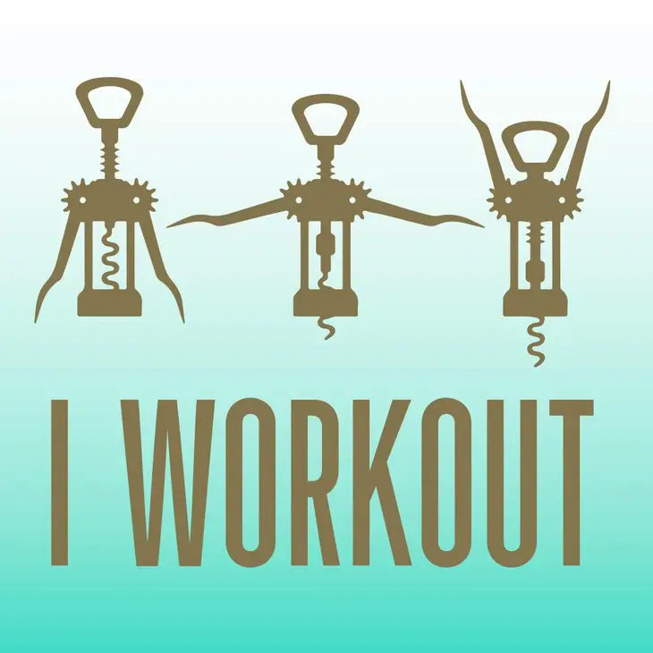 I Workout Napkins 20ct - Eden Lifestyle