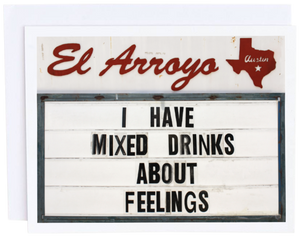 El Arroyo, Gifts - Greeting Cards,  El Arroyo Mixed Drinks Card