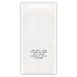 Eden Lifestyle, Home - Serving,  I'm Just A Girl Sitting In Front Of A Cupcake Towel