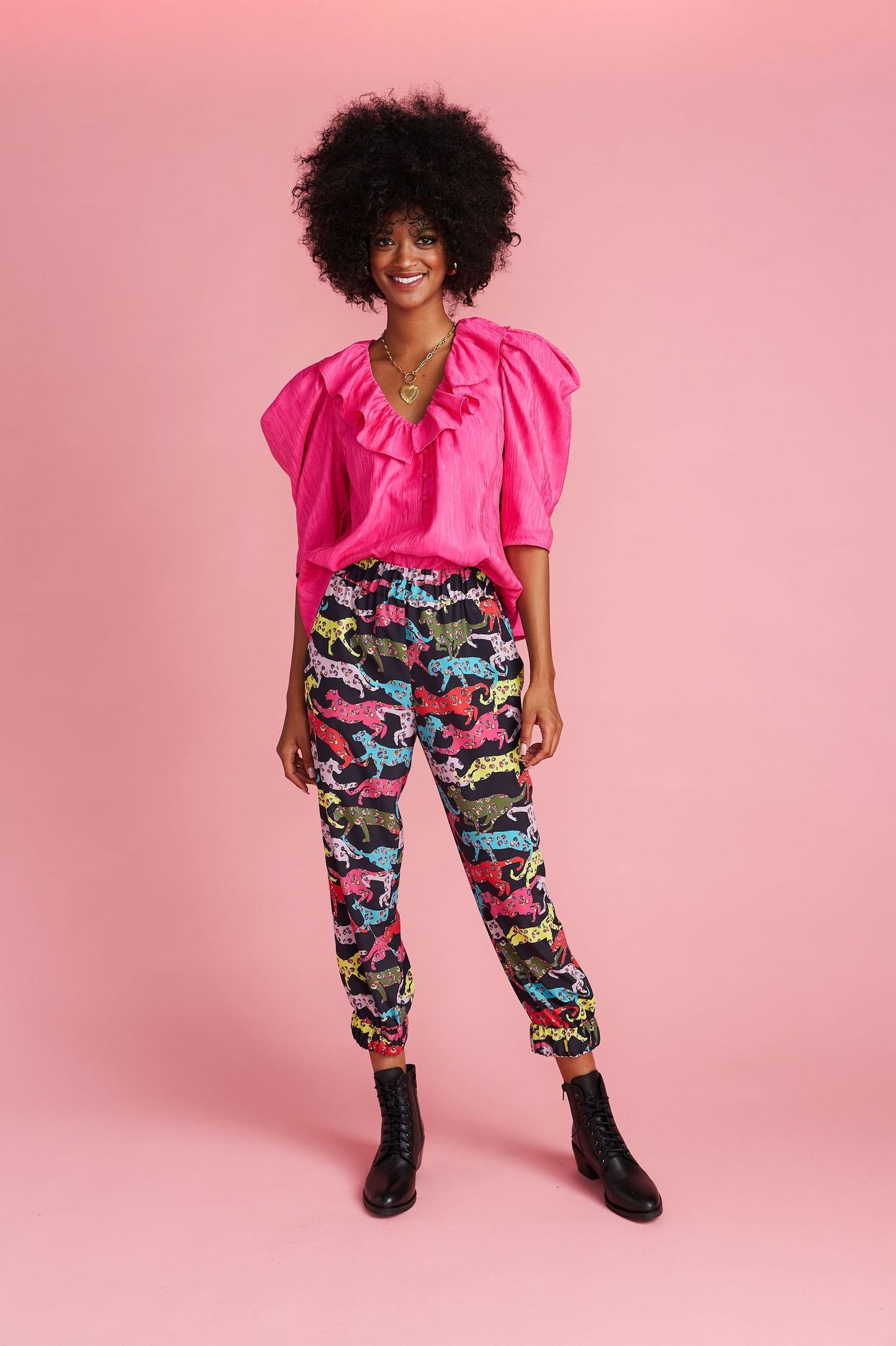 Iris Top in Mollie Pink - Eden Lifestyle
