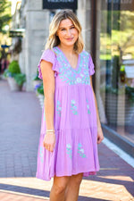 J. Marie The Kris Dress - Lavender - Eden Lifestyle