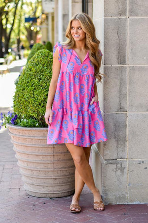 J. Marie The Piper Ruffle Dress - Eden Lifestyle