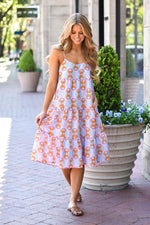 J. Marie The Violet Midi Dress - Eden Lifestyle