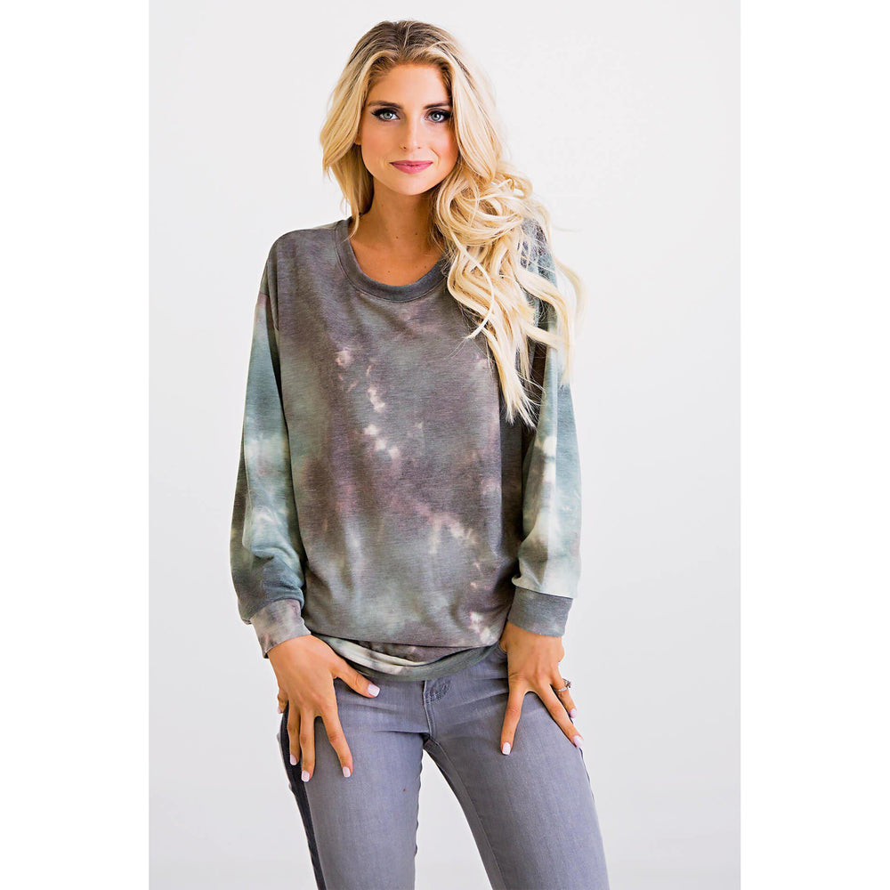 Eden Lifestyle, Women - Outerwear,  Tie Dye Sweatshirt