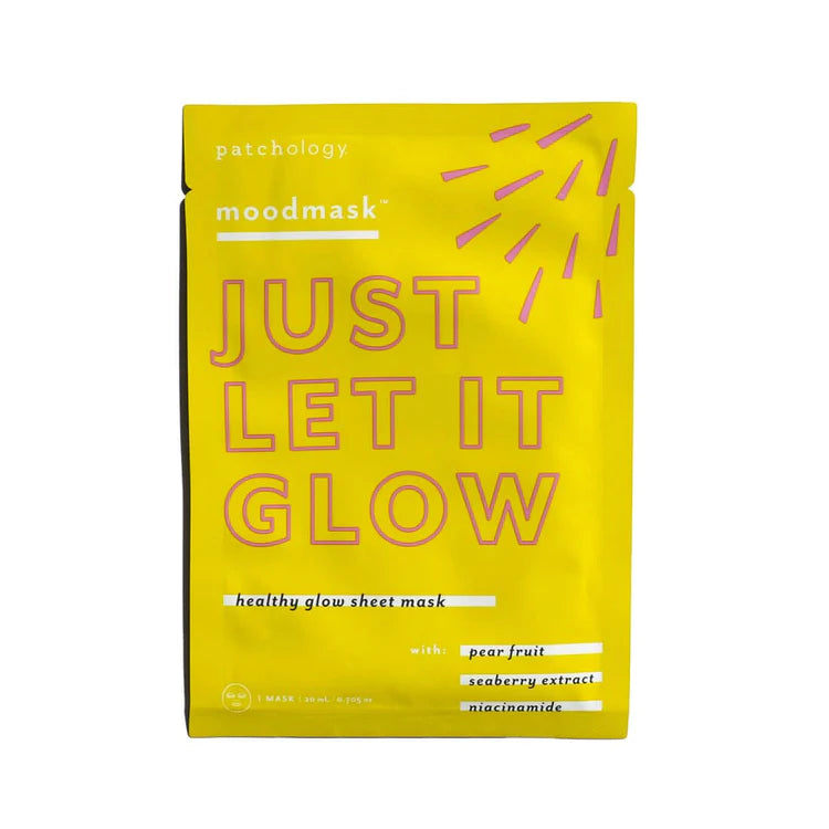 MOODMASK™  JUST LET IT GLOW Brightening Face Sheet Mask - Eden Lifestyle