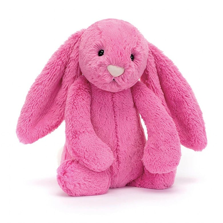 Jellycat Medium Bashful Hot Pink Bunny - Eden Lifestyle