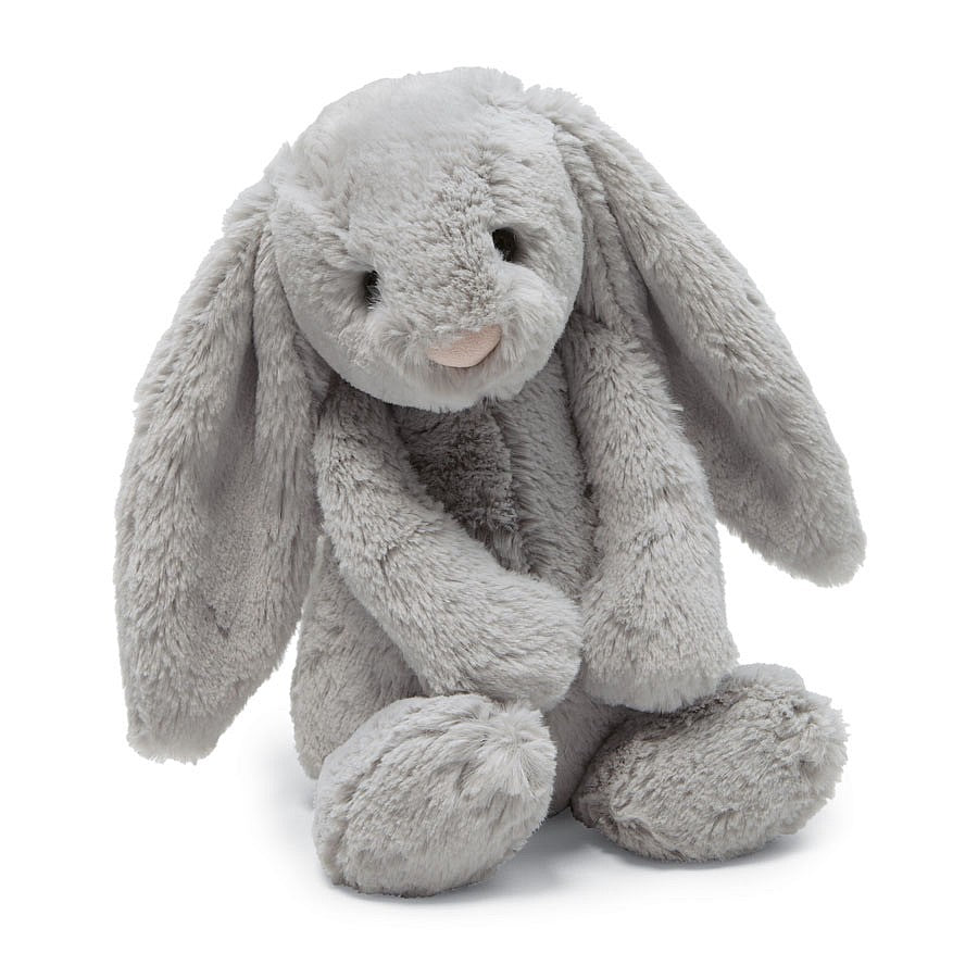 Jellycat, Gifts - Stuffed Animals,  Jellycat Bashful Grey Bunny
