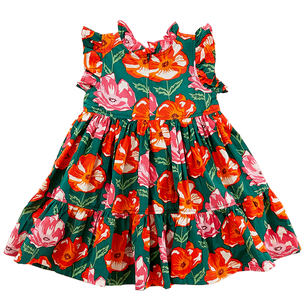 Pink Chicken Jennifer Dress - Vintage Poppy - Eden Lifestyle