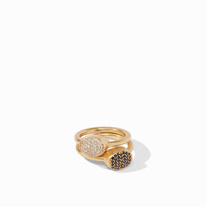 Julie Vos, Accessories - Jewelry,  Julie Vos - Jewel Stack Ring Pave Cubic Zirconia