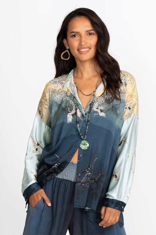Johnny Was Dew Denali Button Down - Eden Lifestyle