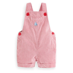 Jojo Maman Bebe, Baby Boy Apparel - Rompers,  Jojo Maman Bebe Boat Stripe Baby Overalls