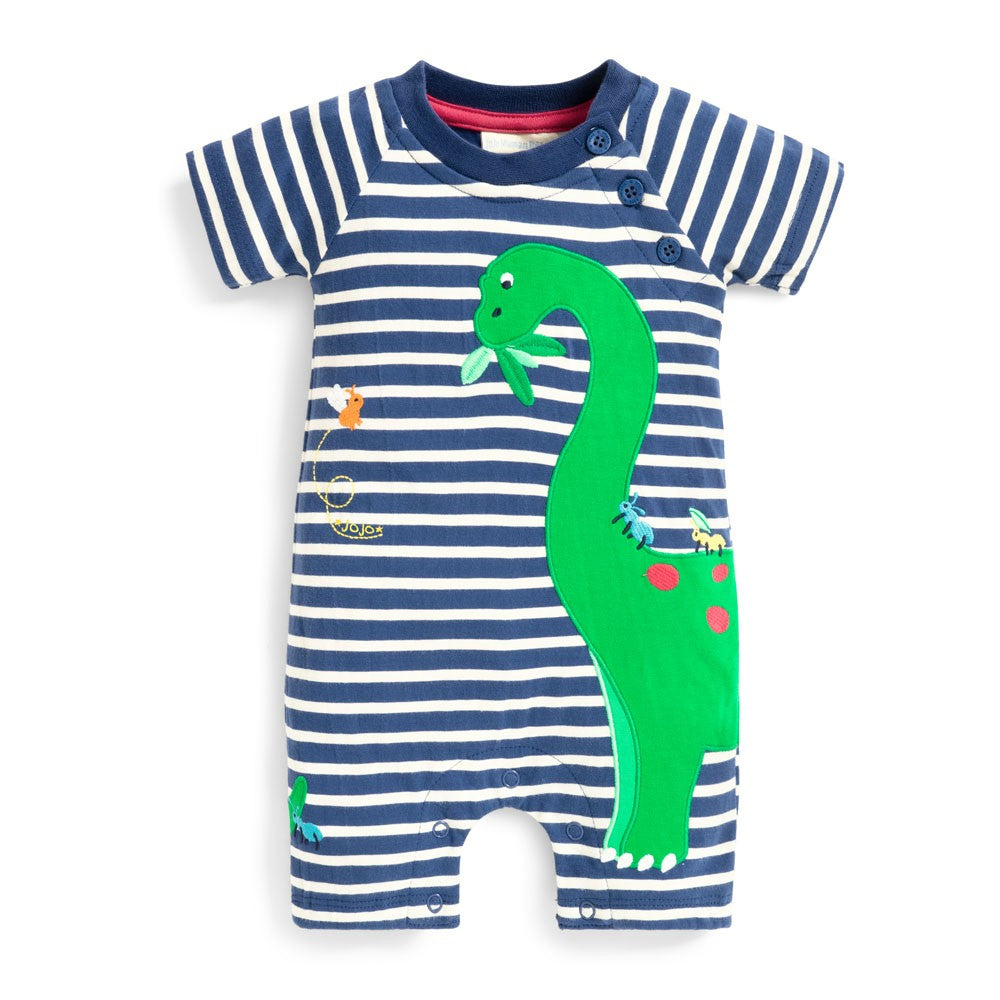 Jojo Maman Bebe, Baby Boy Apparel - Rompers,  Jojo Maman Bebe Diplodocus Baby Romper