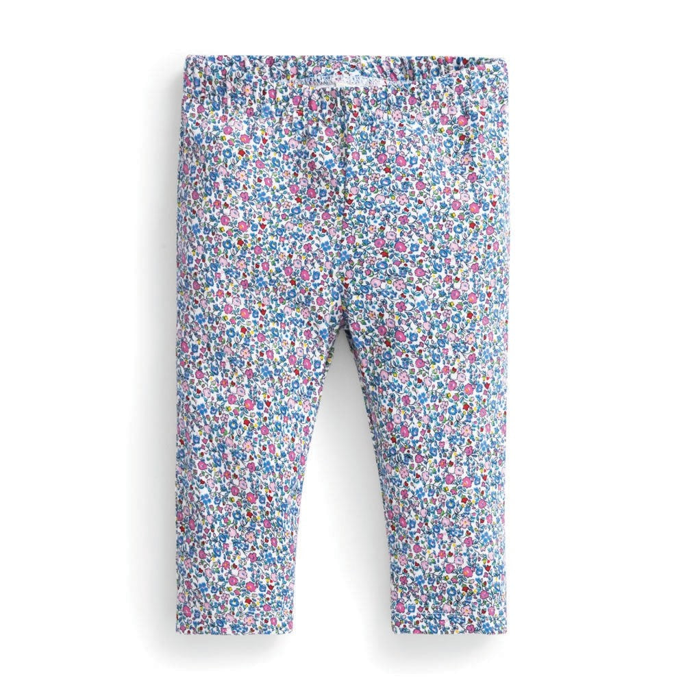 Jojo Maman Bebe, Girl - Leggings,  Jojo Maman Bebe Floral Cropped Leggings