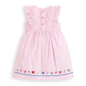 Jojo Maman Bebe, Girl - Dresses,  Jojo Maman Bebe Girls' Floral Embroidered Dress