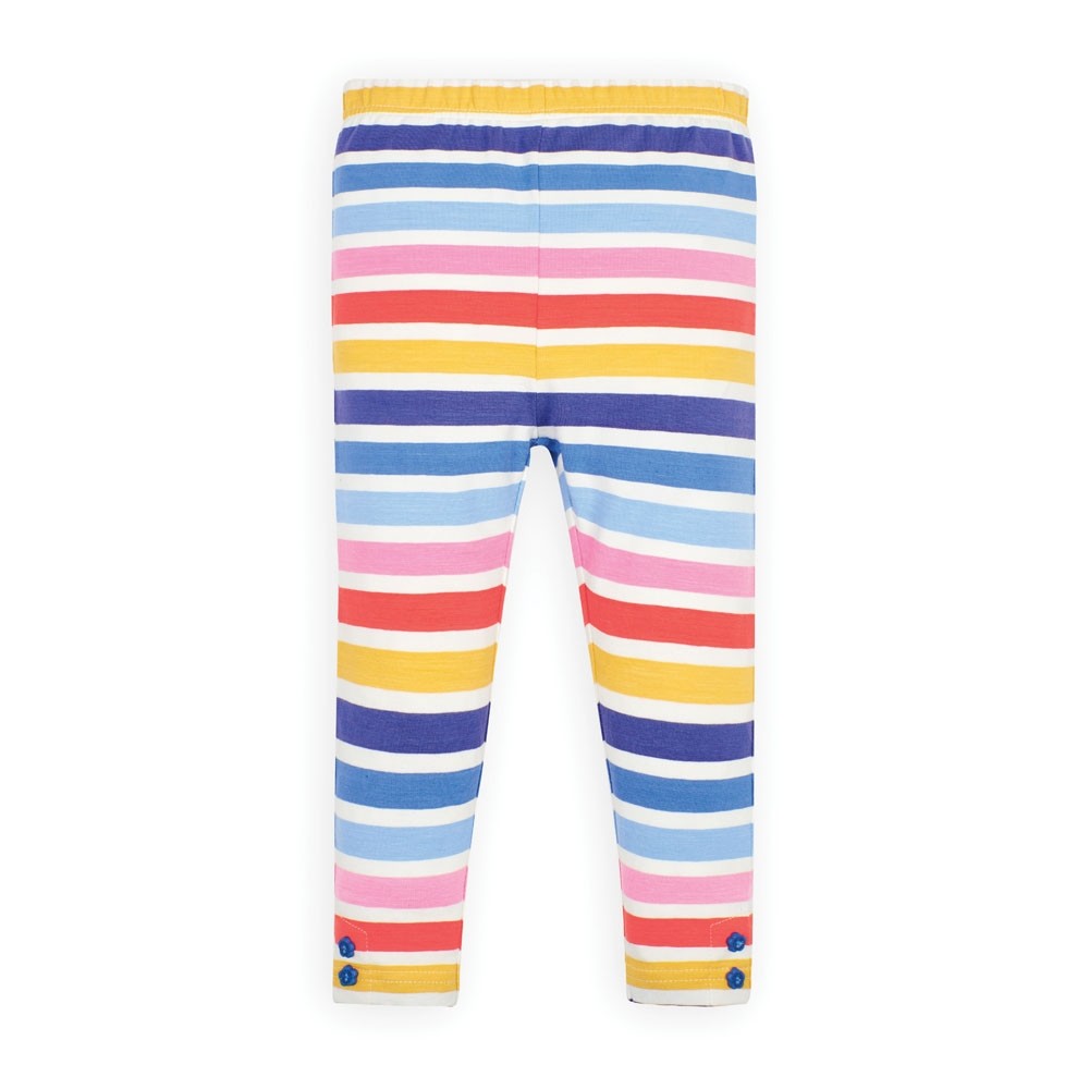 Jojo Maman Bebe, Girl - Leggings,  Jojo Maman Bebe Girls' Multi Color Stripe Leggings