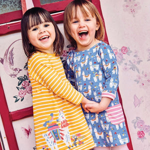 Baby girl llama dress clearance