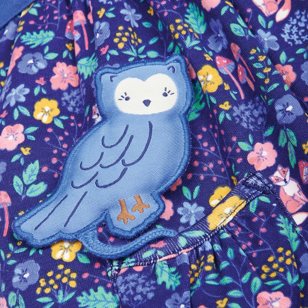 Jojo Maman Bebe, Baby Girl Apparel - Dresses,  Jojo Maman Bebe Baby Girls' Navy Pocket Friends Dress