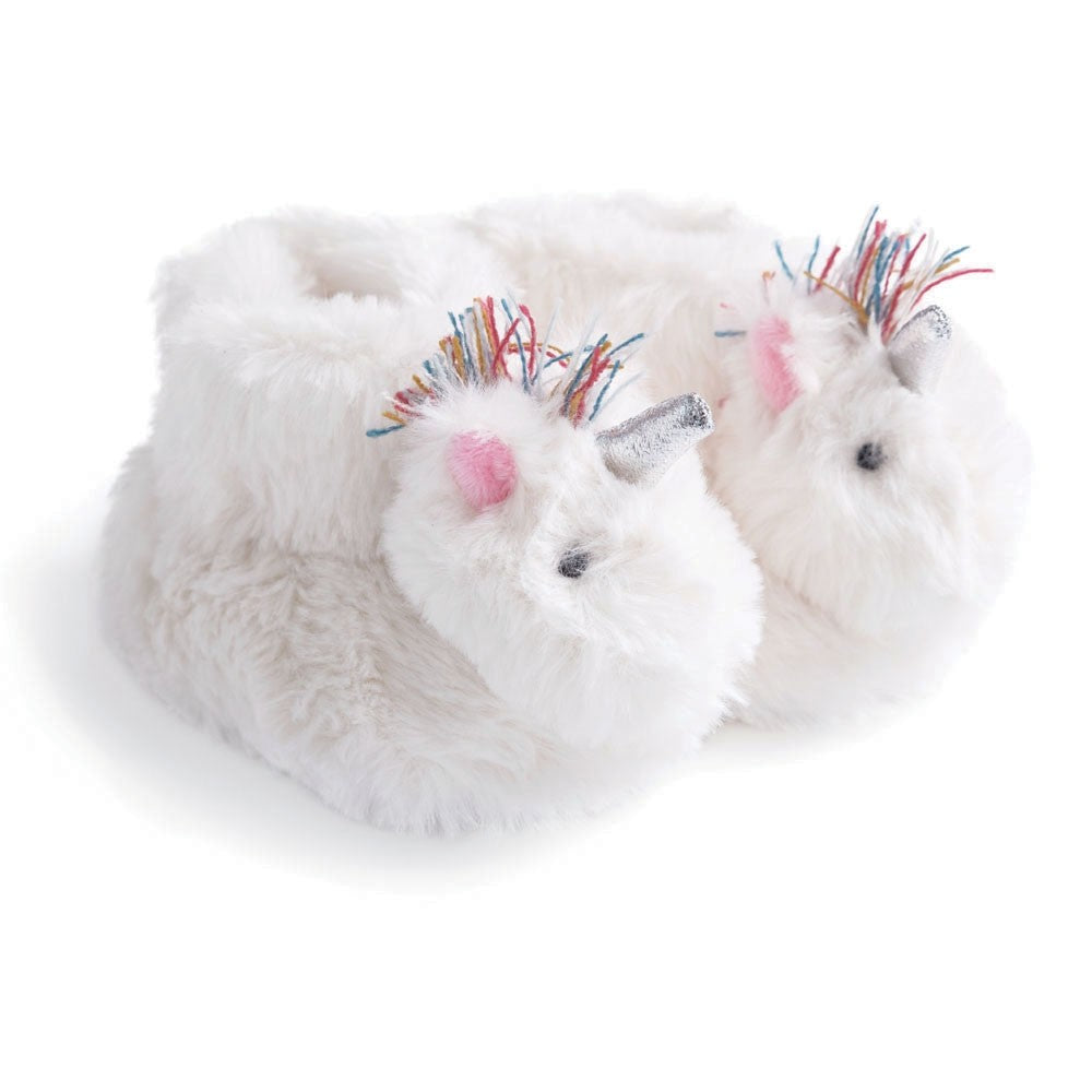 Jojo Maman Bebe, Baby Girl Apparel - Pajamas,  Jojo Maman Bebe Girls' Unicorn Slippers