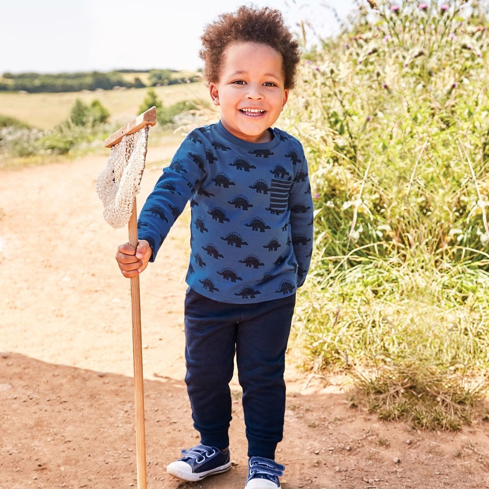 Jojo Maman Bebe, Boy - Pants,  Jojo Maman Bebe Joggers - Navy