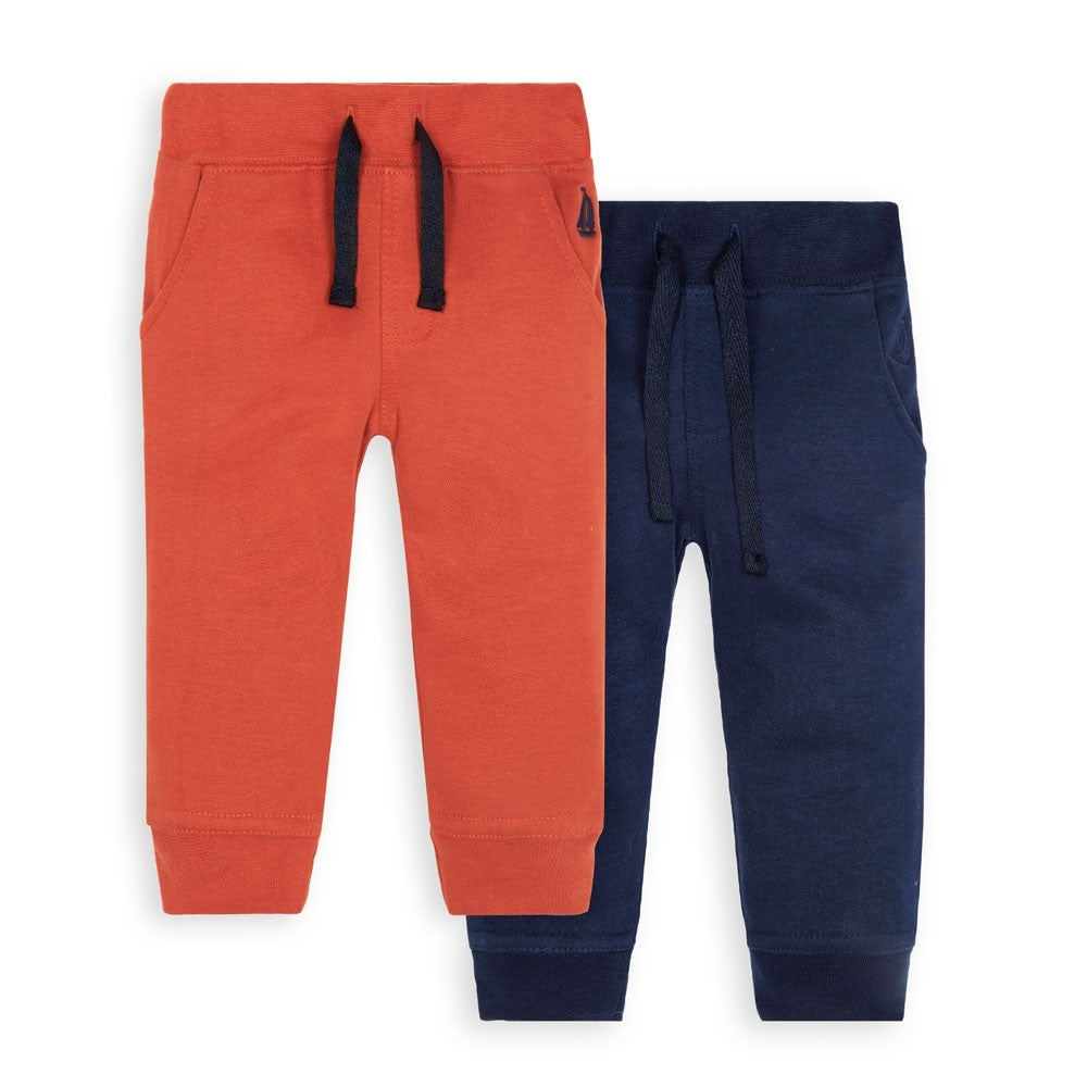 Jojo Maman Bebe, Boy - Pants,  Jojo Maman Bebe Joggers - Rust