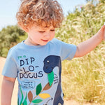 Jojo Maman Bebe, Boy - Tees,  Jojo Maman Bebe Kids' Diplodocus Appliqué Tee