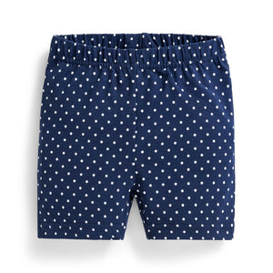 Jojo Maman Bebe, Girl - Shorts,  Jojo Maman Bebe Navy Polka Dot Shorts