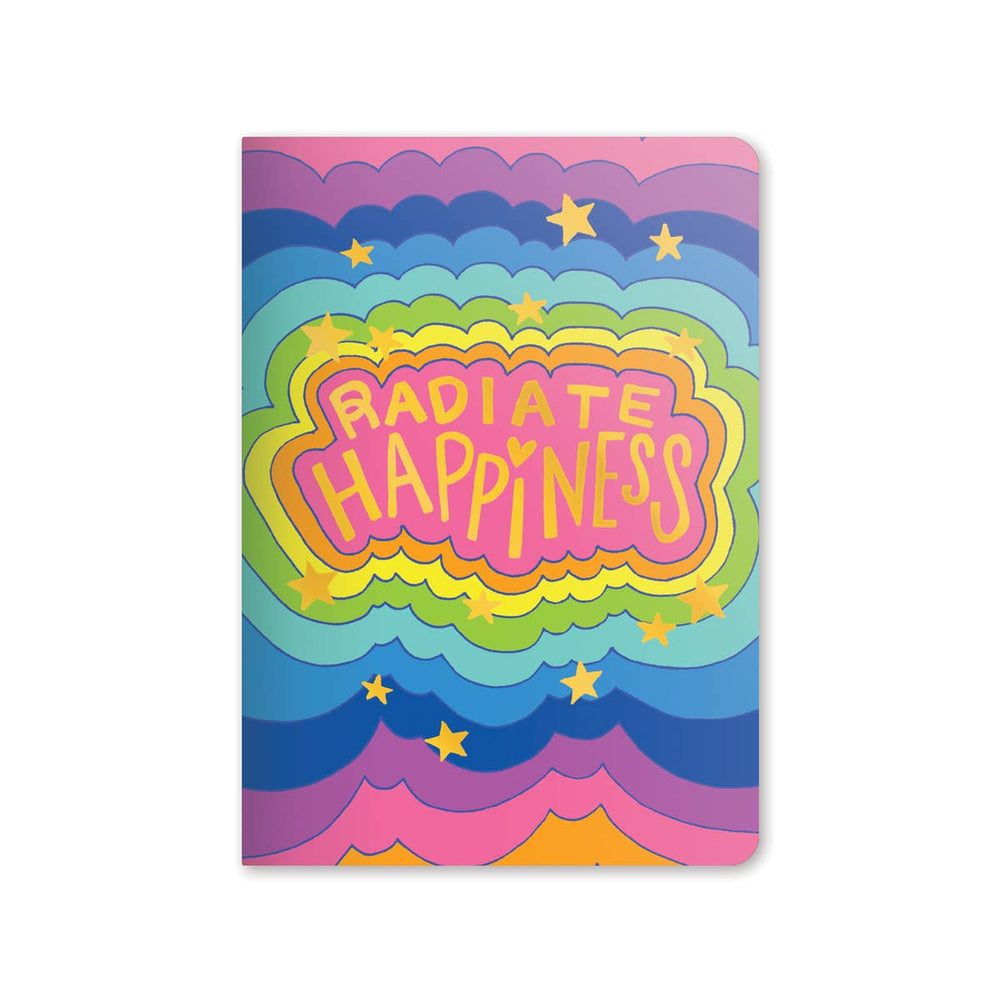 Jot It Notebook - Radiate Happiness - Eden Lifestyle