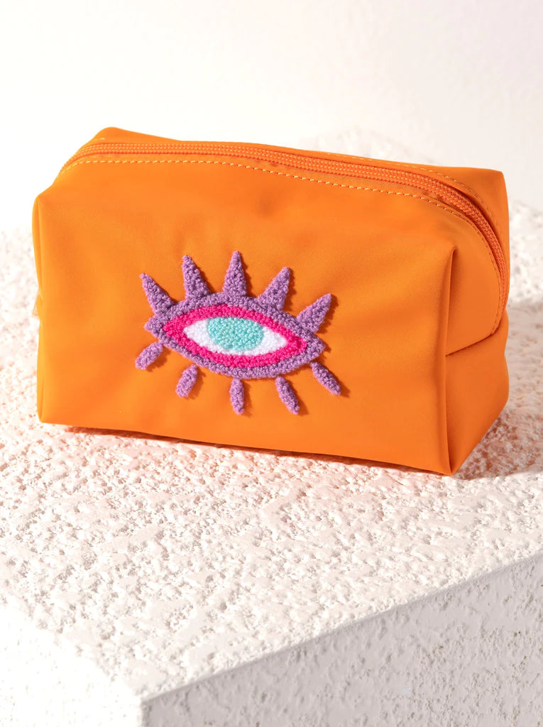 Joy Evil Eye Zip Pouch - Eden Lifestyle