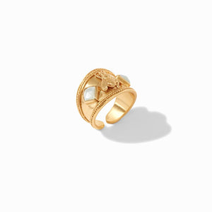 Julie Vos, Accessories - Jewelry,  Julie Vos - Bee Crest Ring Gold