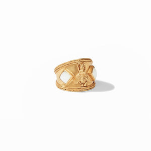 Julie Vos, Accessories - Jewelry,  Julie Vos - Bee Crest Ring Gold